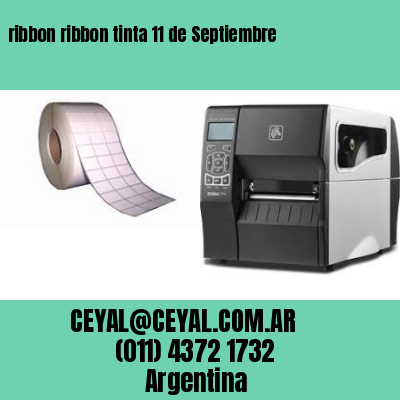 ribbon ribbon tinta 11 de Septiembre