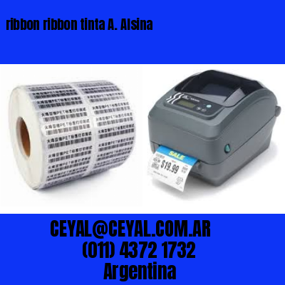 ribbon ribbon tinta A. Alsina