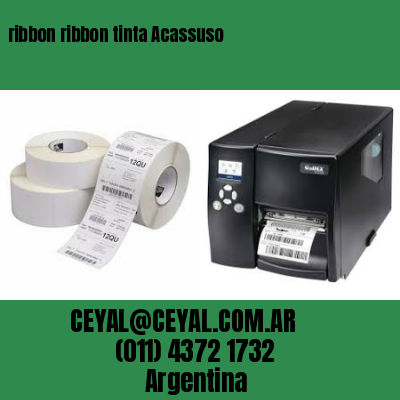 ribbon ribbon tinta Acassuso