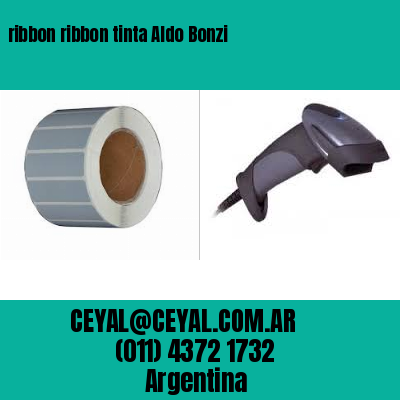 ribbon ribbon tinta Aldo Bonzi