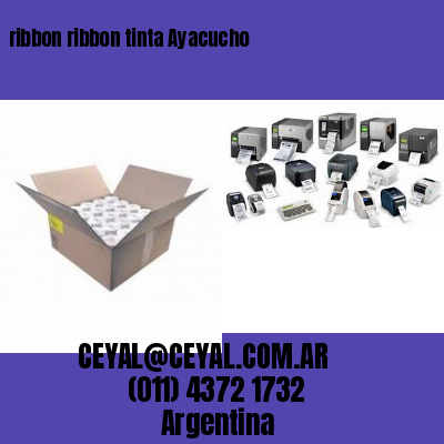 ribbon ribbon tinta Ayacucho