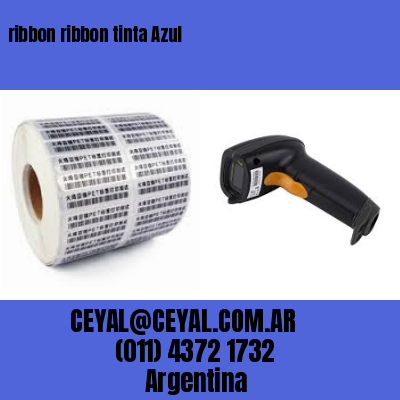 ribbon ribbon tinta Azul