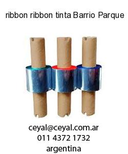 ribbon ribbon tinta Barrio Parque