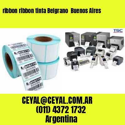 ribbon ribbon tinta Belgrano  Buenos Aires