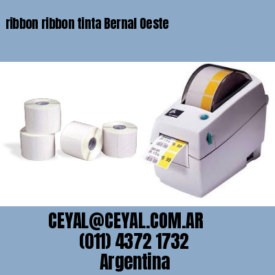 ribbon ribbon tinta Bernal Oeste