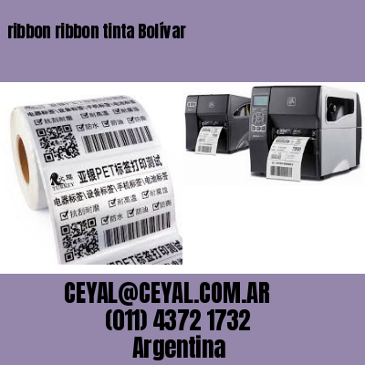 ribbon ribbon tinta Bolívar