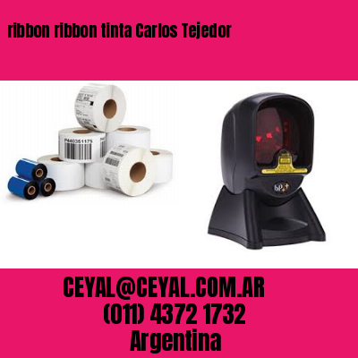 ribbon ribbon tinta Carlos Tejedor