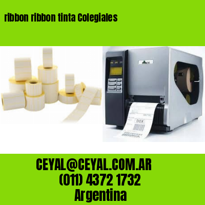 ribbon ribbon tinta Colegiales