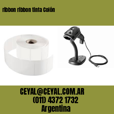 ribbon ribbon tinta Colón