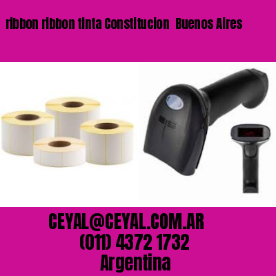 ribbon ribbon tinta Constitucion  Buenos Aires