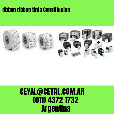 ribbon ribbon tinta Constitucion