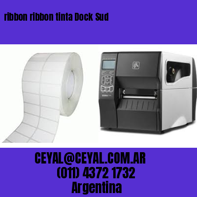 ribbon ribbon tinta Dock Sud