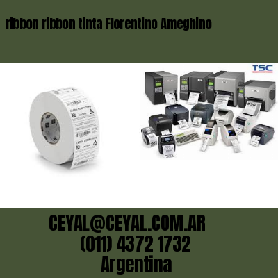 ribbon ribbon tinta Florentino Ameghino
