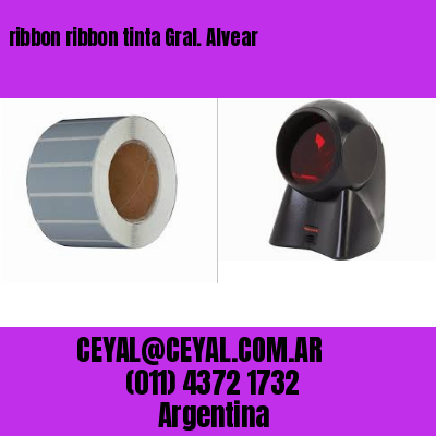ribbon ribbon tinta Gral. Alvear