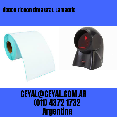 ribbon ribbon tinta Gral. Lamadrid