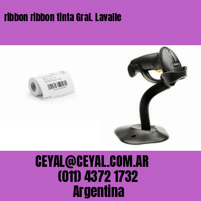 ribbon ribbon tinta Gral. Lavalle