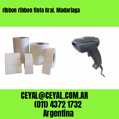 ribbon ribbon tinta Gral. Madariaga