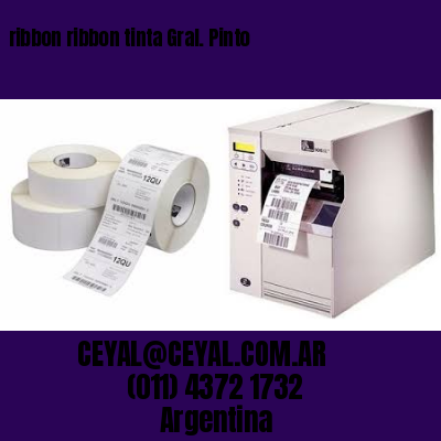 ribbon ribbon tinta Gral. Pinto