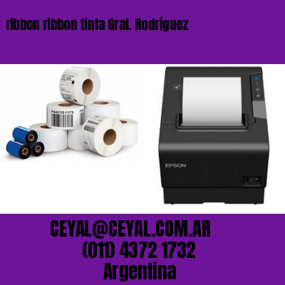 ribbon ribbon tinta Gral. Rodríguez