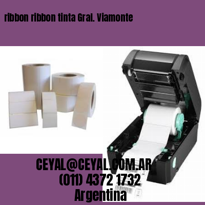 ribbon ribbon tinta Gral. Viamonte
