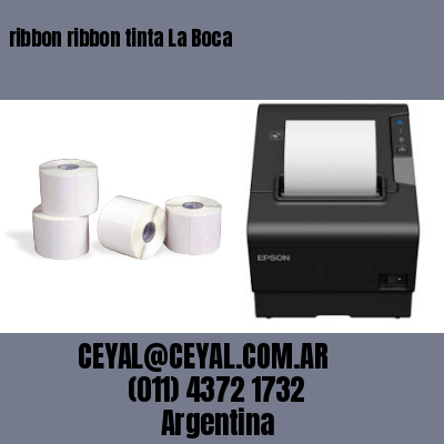 ribbon ribbon tinta La Boca