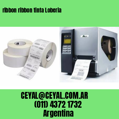 ribbon ribbon tinta Loberia