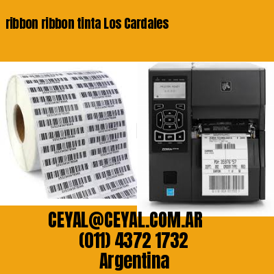 ribbon ribbon tinta Los Cardales