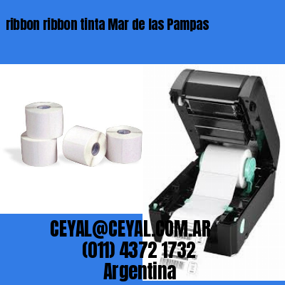 ribbon ribbon tinta Mar de las Pampas