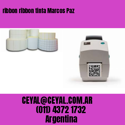 ribbon ribbon tinta Marcos Paz