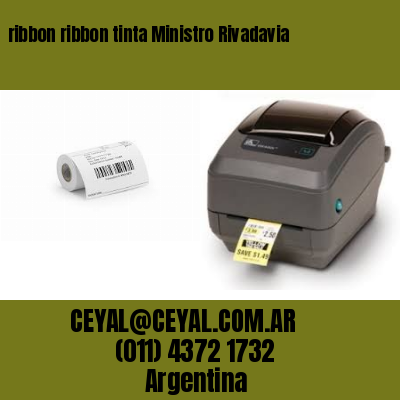 ribbon ribbon tinta Ministro Rivadavia