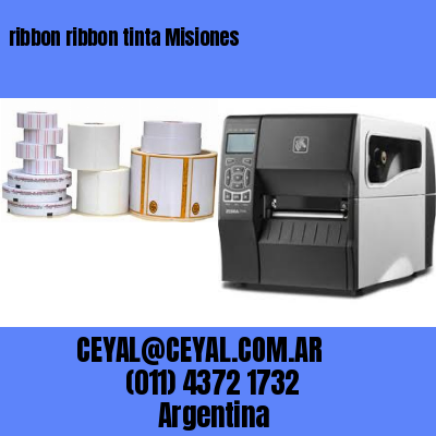 ribbon ribbon tinta Misiones