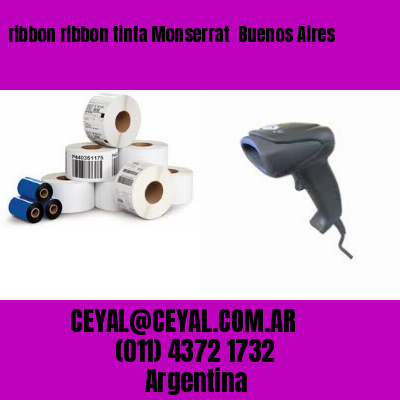 ribbon ribbon tinta Monserrat  Buenos Aires