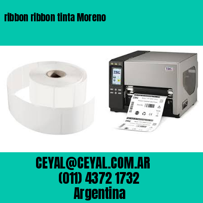 ribbon ribbon tinta Moreno