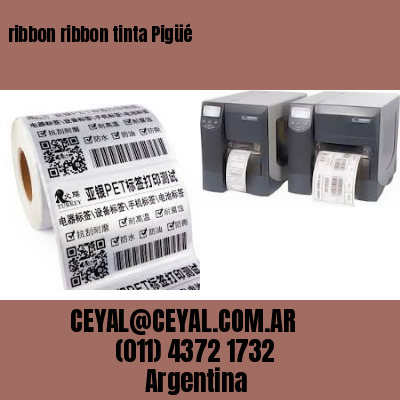 ribbon ribbon tinta Pigüé