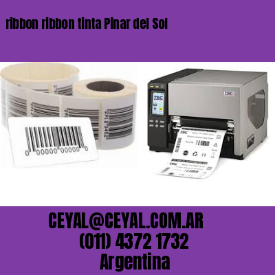 ribbon ribbon tinta Pinar del Sol