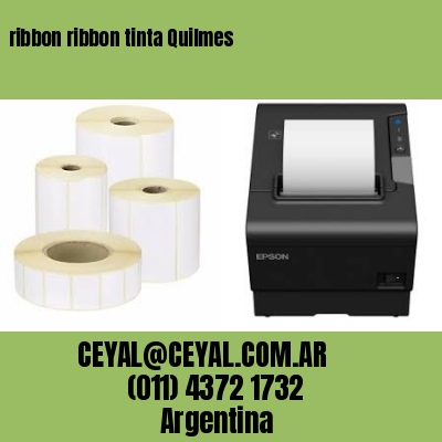 ribbon ribbon tinta Quilmes
