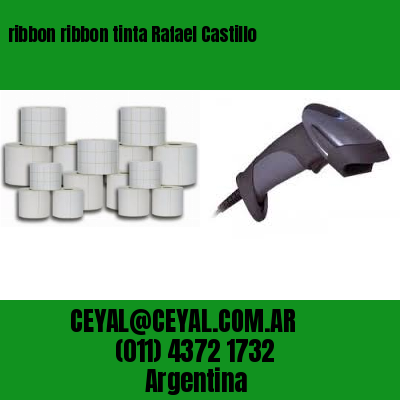ribbon ribbon tinta Rafael Castillo