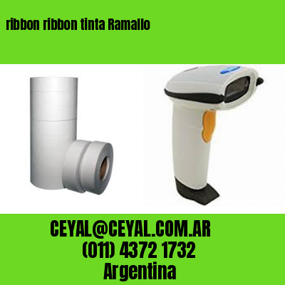 ribbon ribbon tinta Ramallo