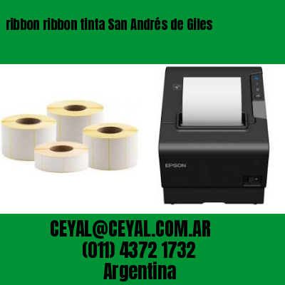 ribbon ribbon tinta San Andrés de Giles