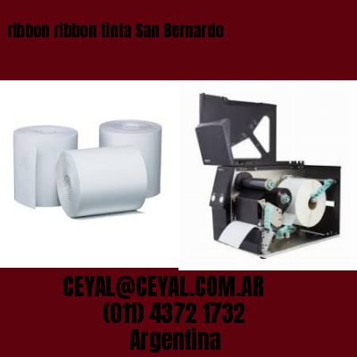 ribbon ribbon tinta San Bernardo