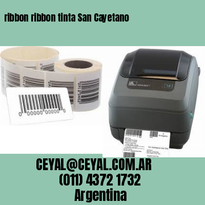 ribbon ribbon tinta San Cayetano