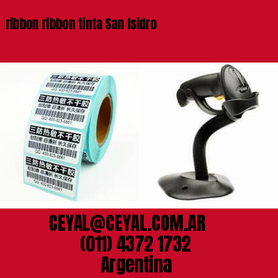 ribbon ribbon tinta San Isidro
