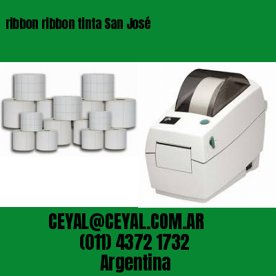 ribbon ribbon tinta San José