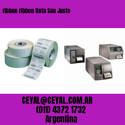 ribbon ribbon tinta San Justo