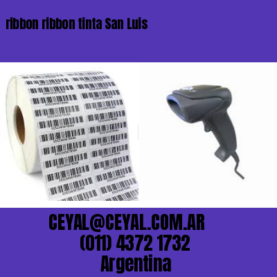 ribbon ribbon tinta San Luis
