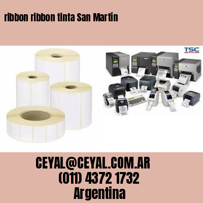 ribbon ribbon tinta San Martín
