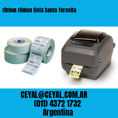 ribbon ribbon tinta Santa Teresita