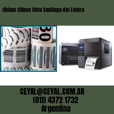 ribbon ribbon tinta Santiago del Estero