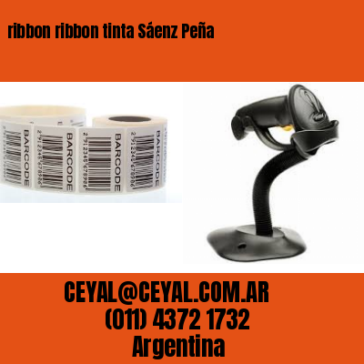 ribbon ribbon tinta Sáenz Peña
