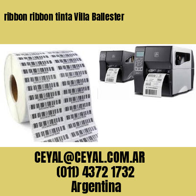 ribbon ribbon tinta Villa Ballester